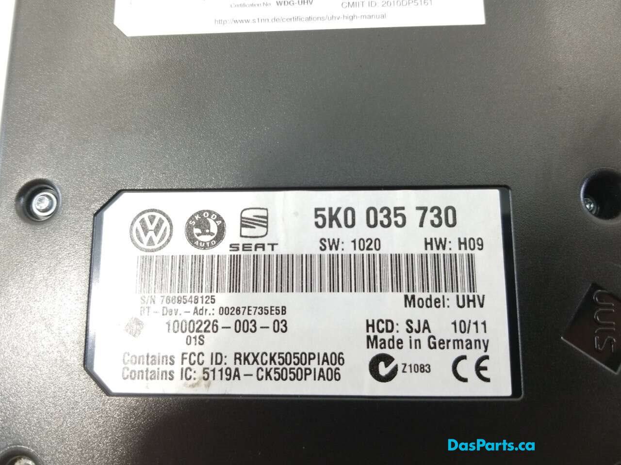 Bluetooth Control Module