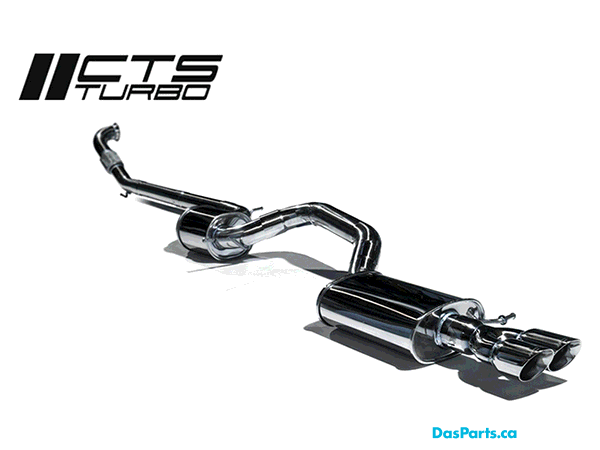 CTS Turbo MkVI Jetta GEN3 1.8T/2.0T 3" Turboback Exhaust High Flow Cat