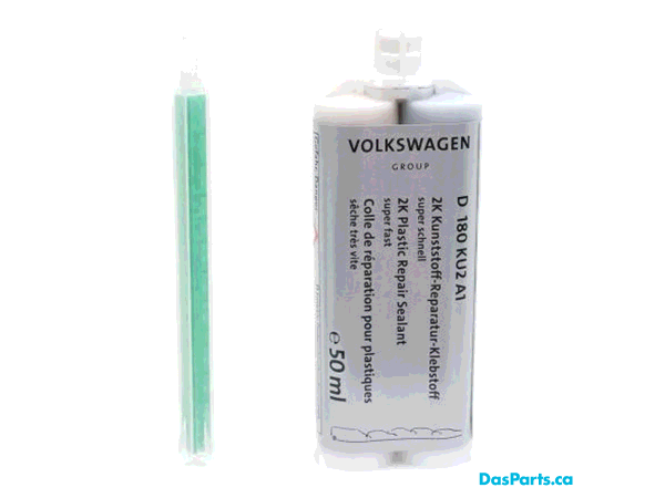 50ml 2K Plastic Adhesive, each - D 180 KU2 A1